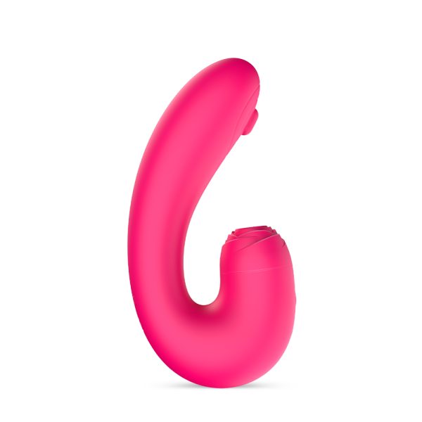 Rose Suction flapping G-spot Clitoral Rabbit Vibrator