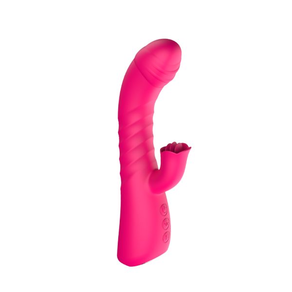 Thrusting Heating Licking Clitoral Rabbit Vibrator