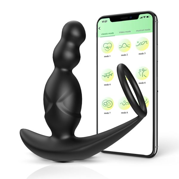 Remote Control Rotary Vibration Anal Plug