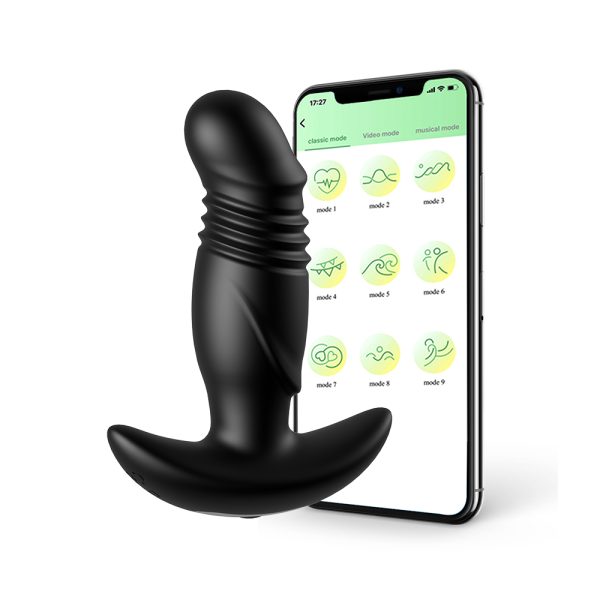 APP Controlled Thrusting Prostate Massager