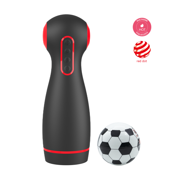 Suction Squeeze Vibrating Masturbator With Voice