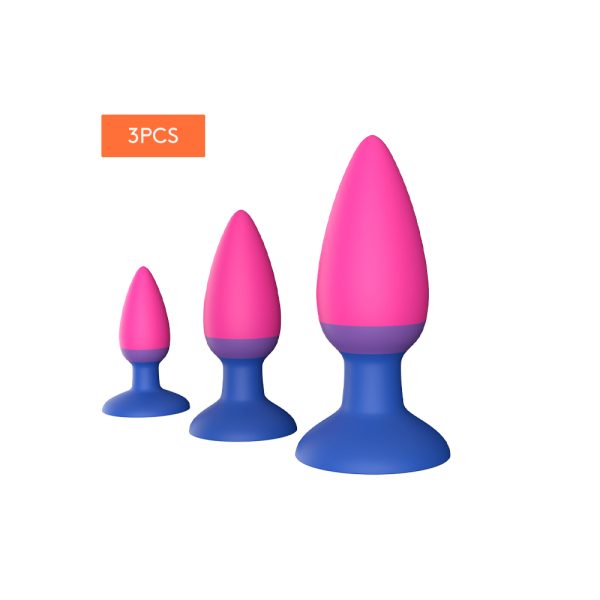 3-Color Butt Plug