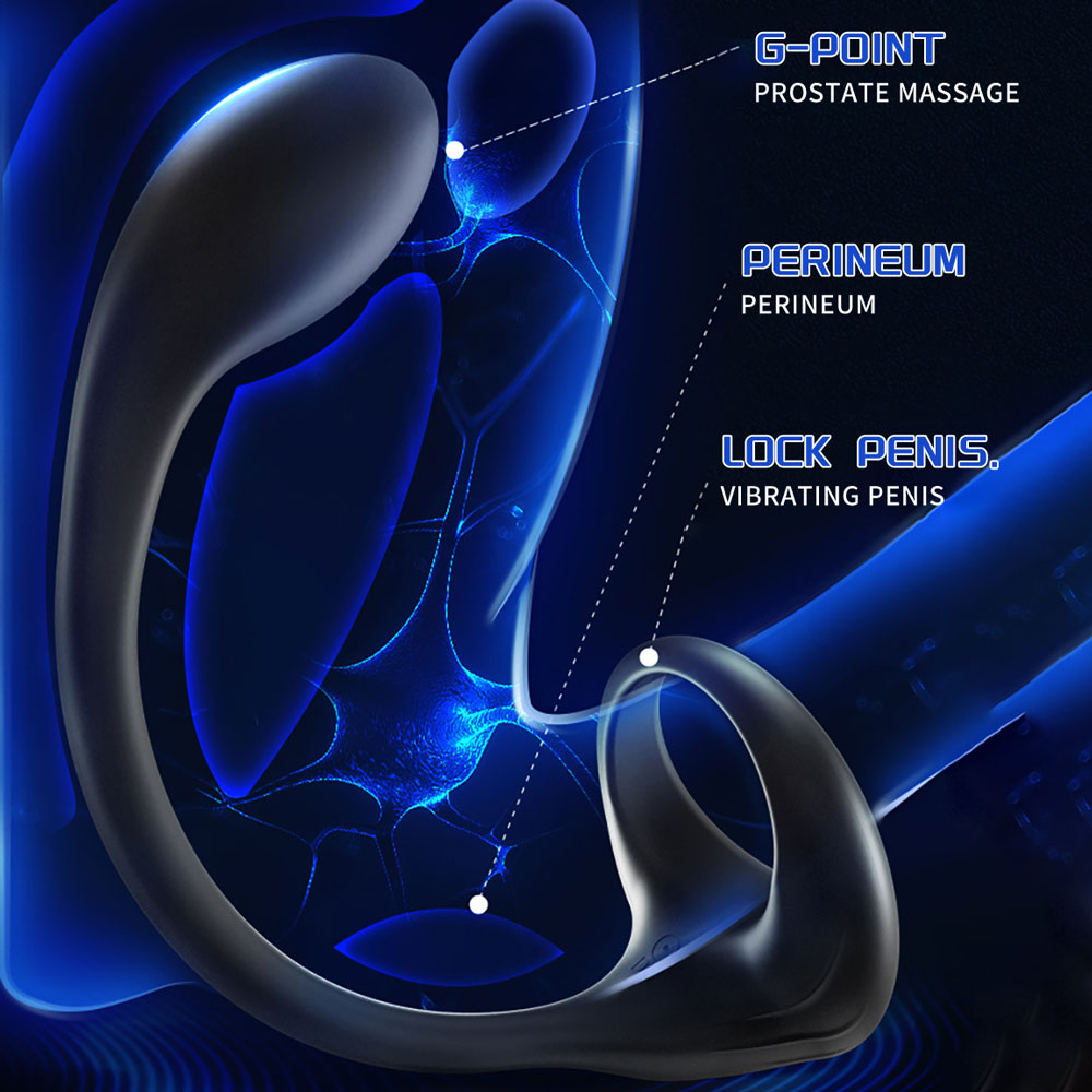 Vibration Prostate Stimulator with Cock Ring Prostate Massager Offers