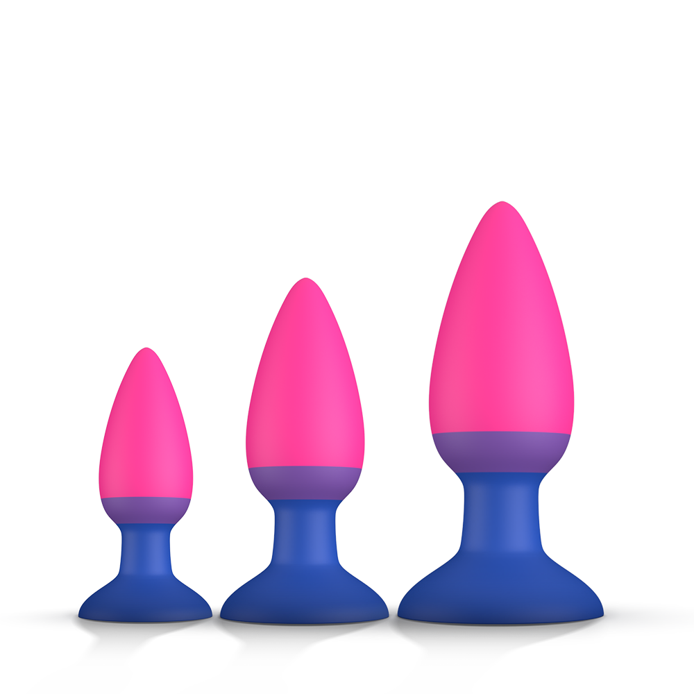 3-Color Butt Plug