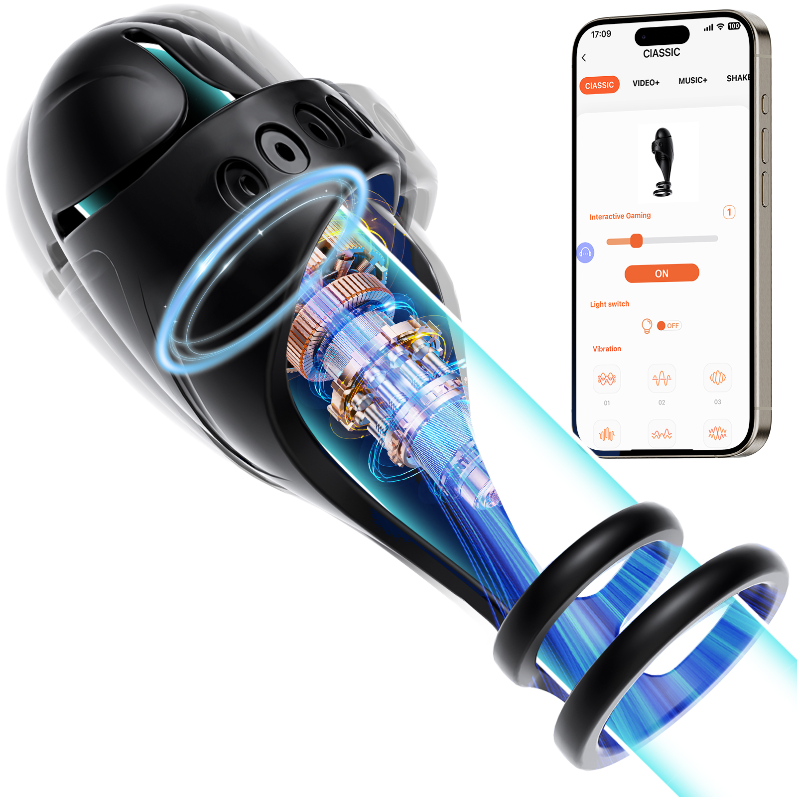 Blissmakers 2-in-1 Glans Trainer with Penis Ring